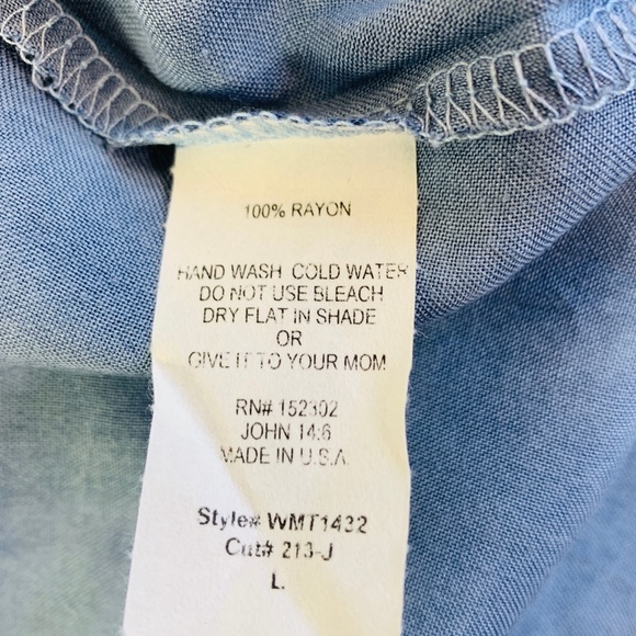 NWT Peasant Top by SAGE - Picture 7 of 8